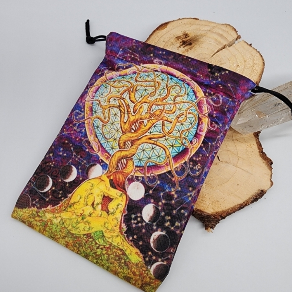 ❤️ Tarot Accessories Tree of Life Spiritual Planet Man Women Tarot Cards